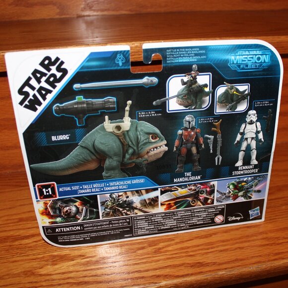 3/$55❤️new Star Wars Mission Fleet Mandalorian Blurrg Remnant Stormtrooper - Picture 2 of 7